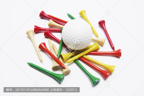 Golf,Ball和高爾夫球座