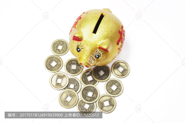 金豬銀行與中國(guó)硬幣