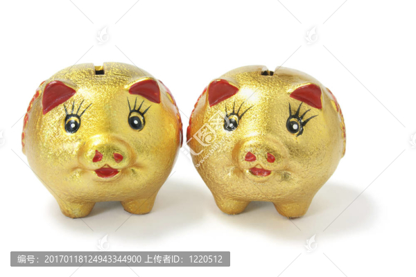 金色中國(guó)小豬銀行