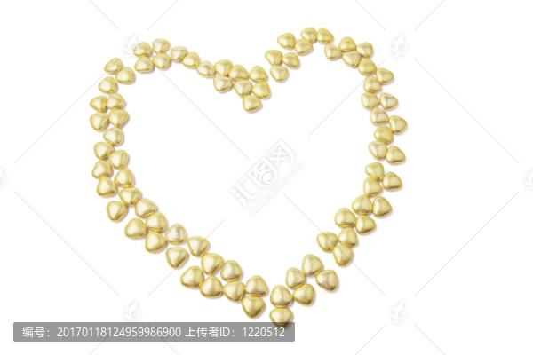 心形金巧克力棒棒糖