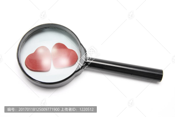 放大鏡和愛(ài)的心