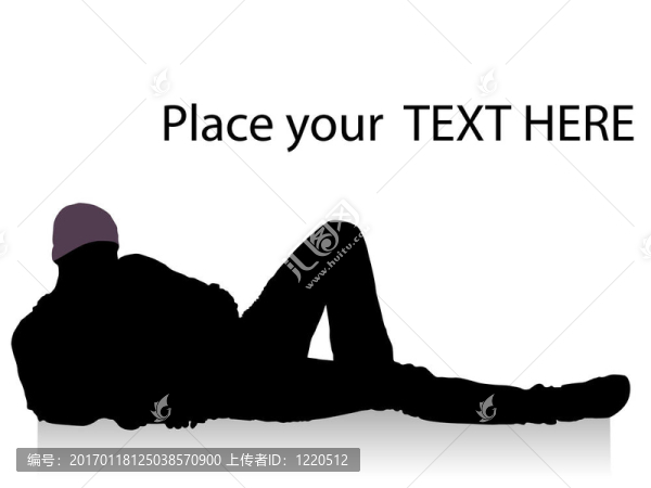 躺在地板上的男人