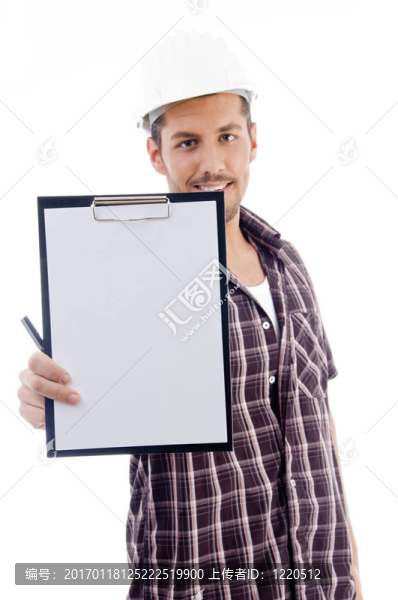 顯示書寫墊的工程師