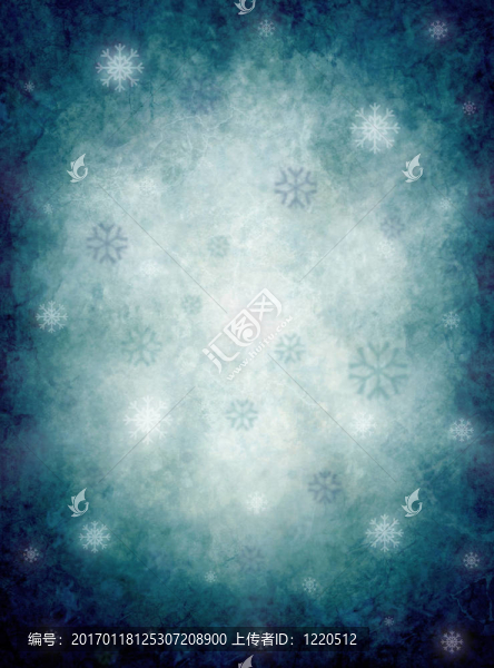 背景的雪花