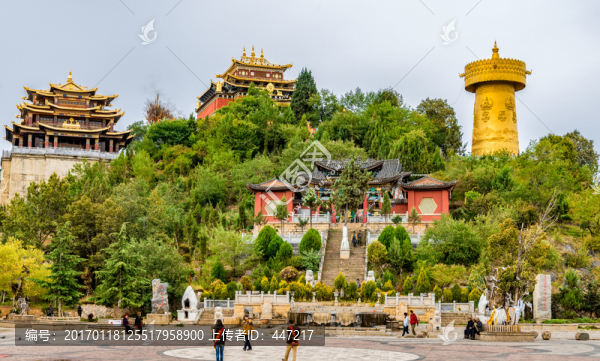 香格里拉寺廟