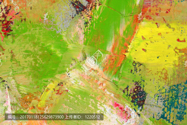 油畫(huà)畫(huà)布為背景。
