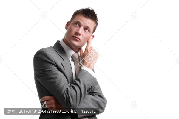 考慮一個想法的商人