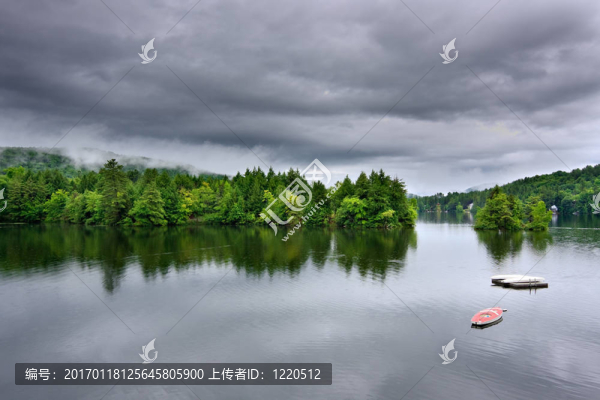 風(fēng)雨湖的景色
