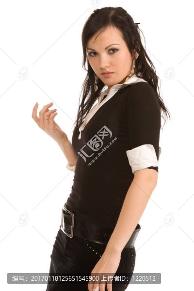黑發(fā)女人