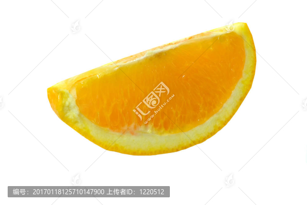 多汁的橘子片
