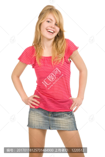 年輕的女人