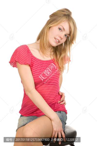 年輕的女人