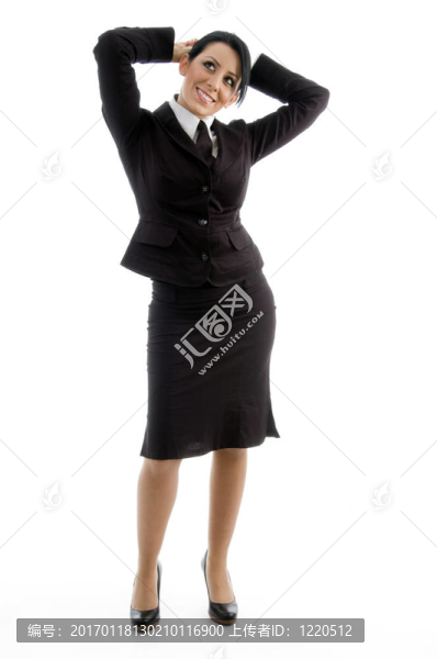 年輕的女商人冒充