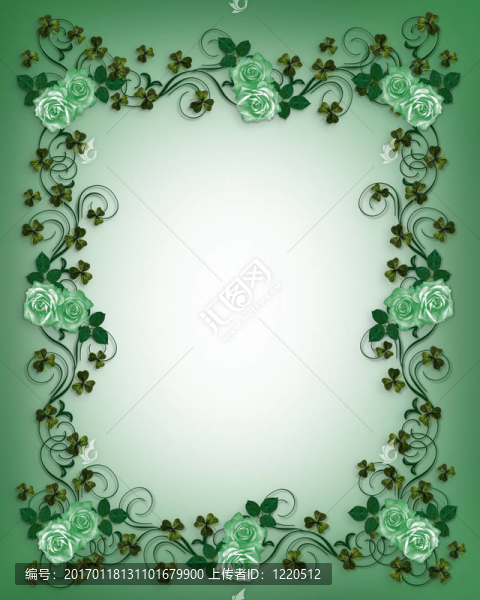 圣帕蒂斯天三葉草和玫瑰-匯圖網(wǎng) www.fosd68.com 圣帕蒂斯天三葉草和玫瑰