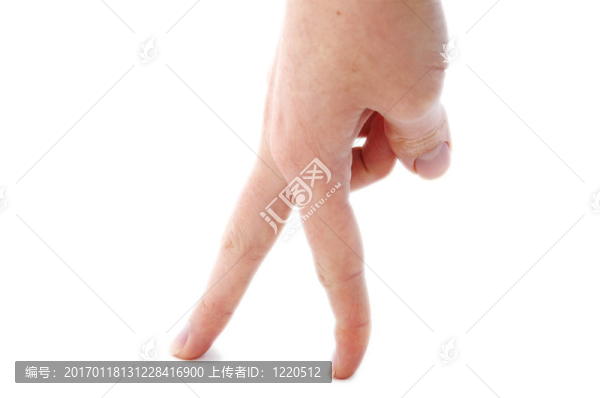 手信號(hào)-手指行走