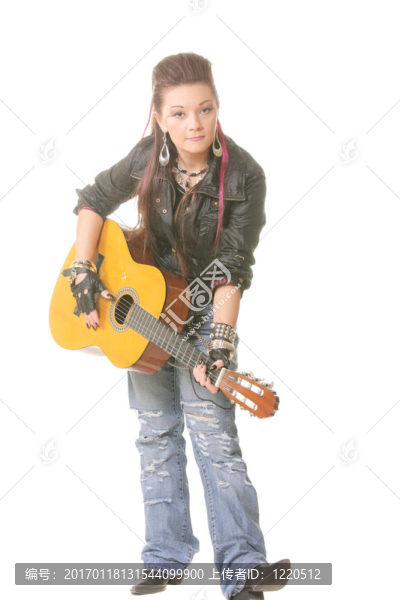 女孩的吉他