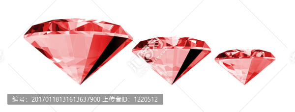 三維紅寶石寶石分離