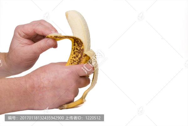 剝香蕉皮