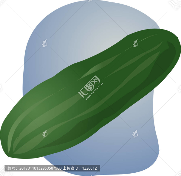 黃瓜的插圖
