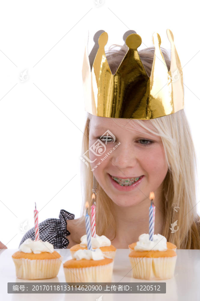 過(guò)生日的女孩