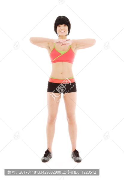可愛的健身教練