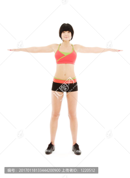可愛的健身教練