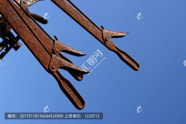 生銹的把手