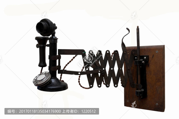 老式的墻壁電話和墻壁固定-匯圖網(wǎng) www.fosd68.com 老式的墻壁電話和墻壁固定