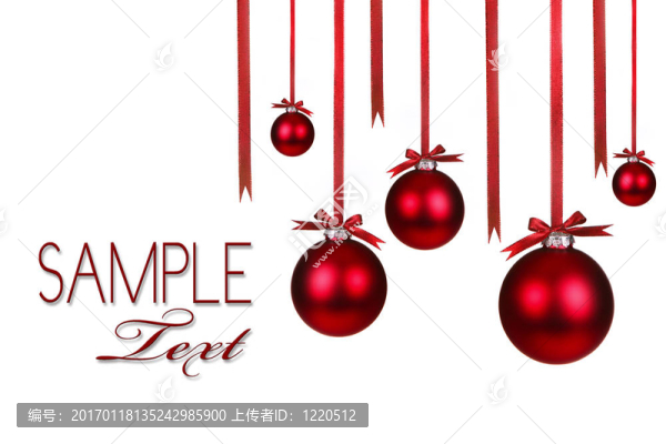 掛有蝴蝶結(jié)的圣誕節(jié)日飾品