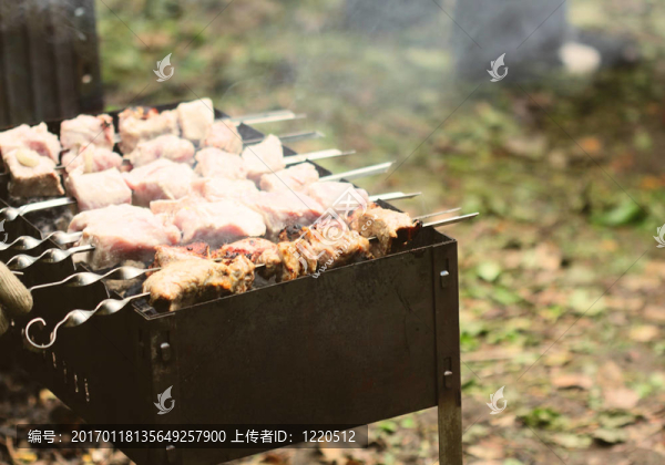準備烤肉