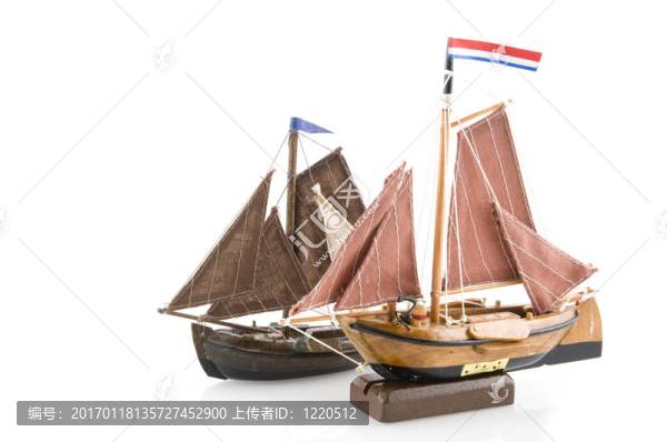 古老的荷蘭salboats