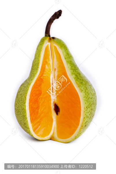 梨/橙色