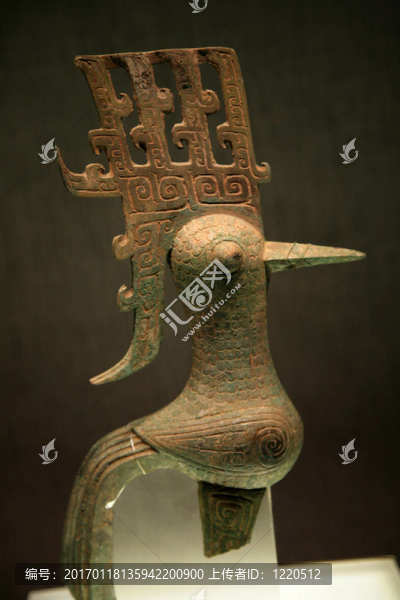小銅鳥成都四川中國三星堆博物館