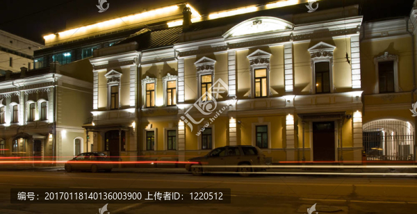 莫斯科街頭的夜晚-匯圖網(wǎng) www.fosd68.com 莫斯科街頭的夜晚