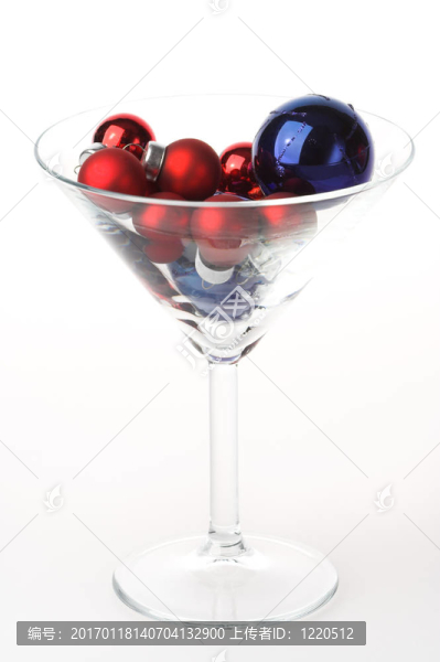 圣誕彩紙Martini,glass