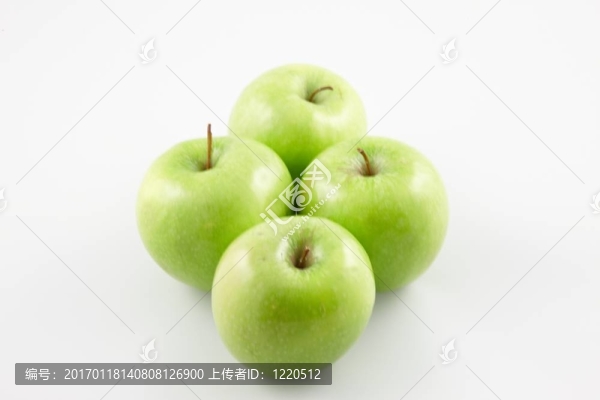 蘋果綠；背景；B