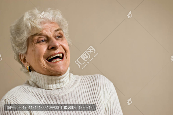 貴婦畫像；笑；復制空間。