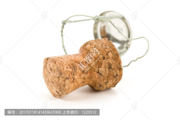 香檳酒的軟木塞蓋子