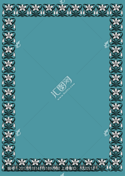 藍(lán)色的維多利亞時代背景