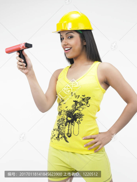 女建筑工