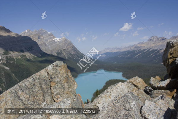 班芙國家公園佩投湖