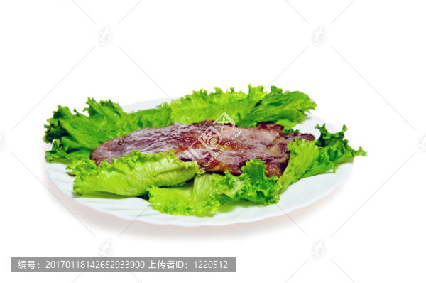 烤美味的肉牛排