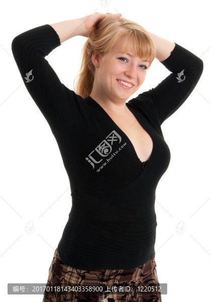 年輕、性感的女人
