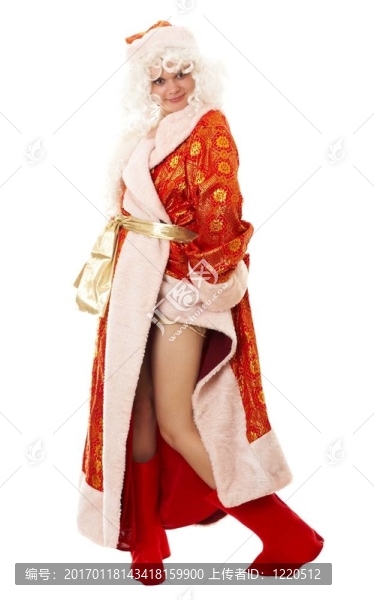 性感的圣誕老人