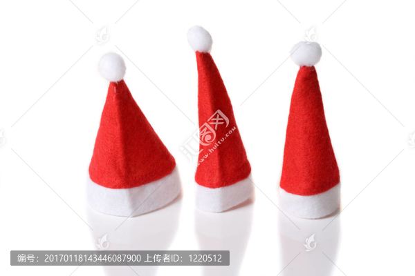 三個小圣誕帽