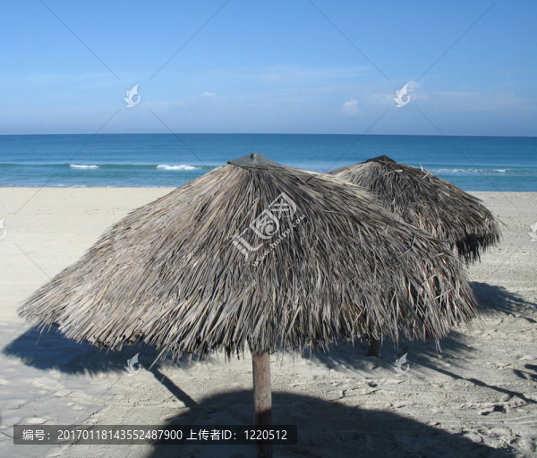 藍(lán)色熱帶海洋觀