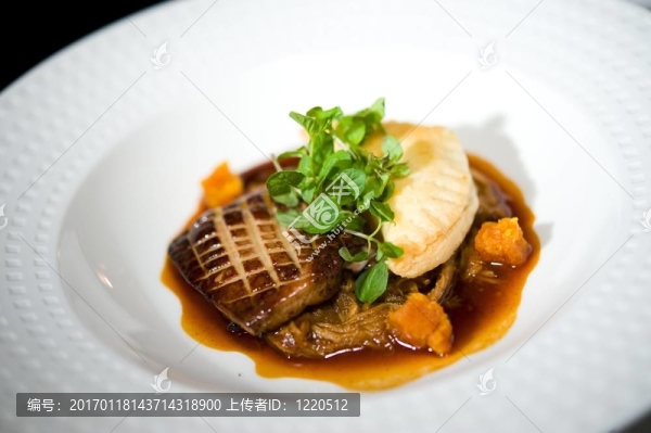 一個精致的餐廳壽司形象