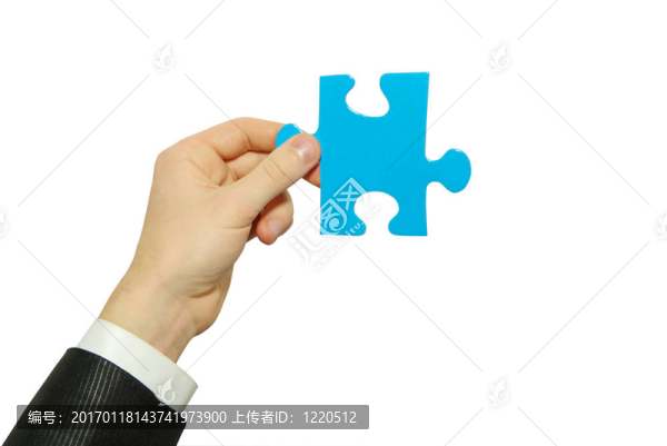 拼圖在手