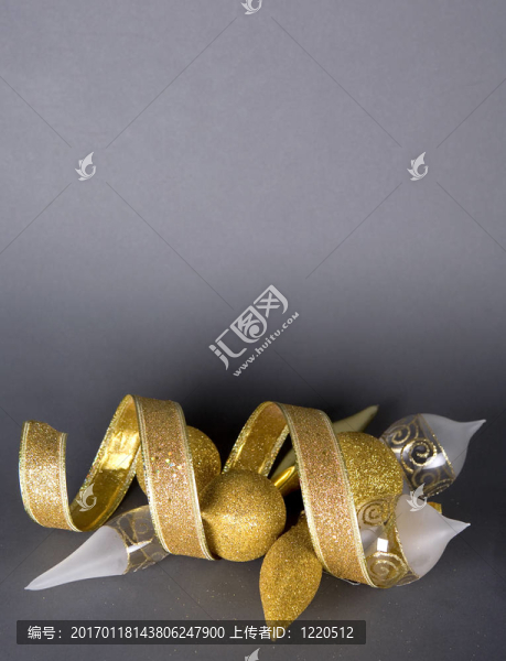 黃金圣誕裝飾品