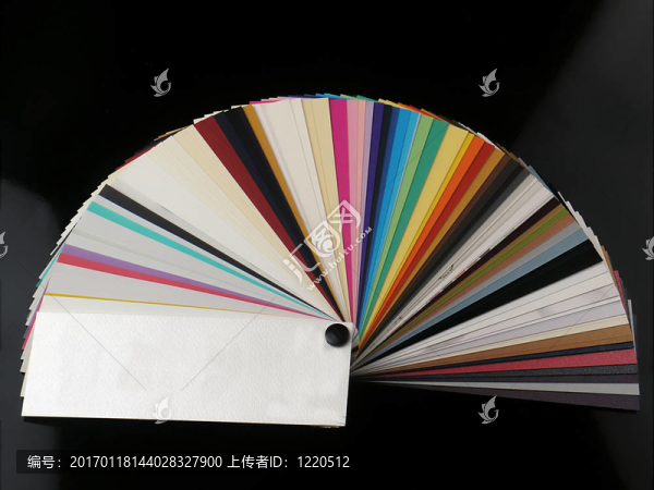 名片的紙樣品